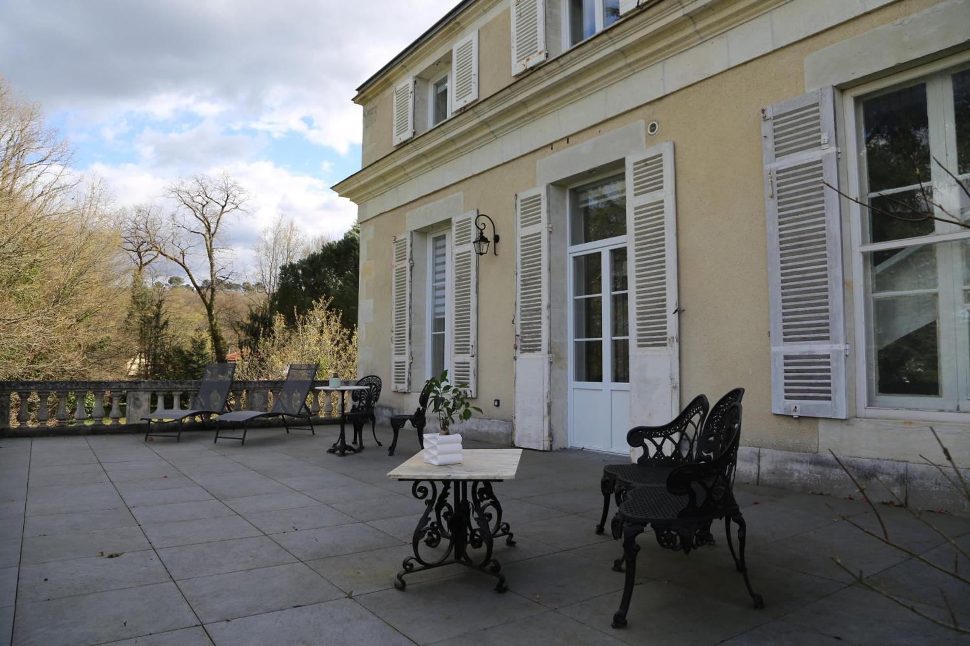 La Maison Au Cedre Marsac-sur-l'Isle Exterior foto